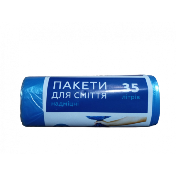 Пакети для сміття DEVISAN, 35 л., 30 шт., 7 мкм.